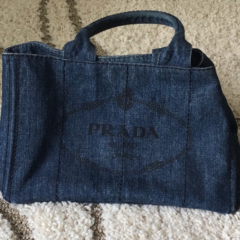 Prada Denim Tote
